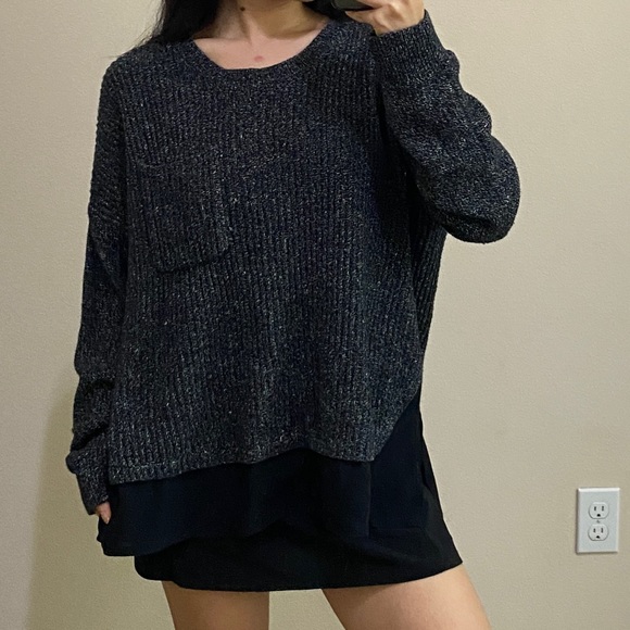 Madewell Sweaters - Madewell Grey Crewneck Sweater